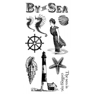 By the Sea - Cling Stamp 1